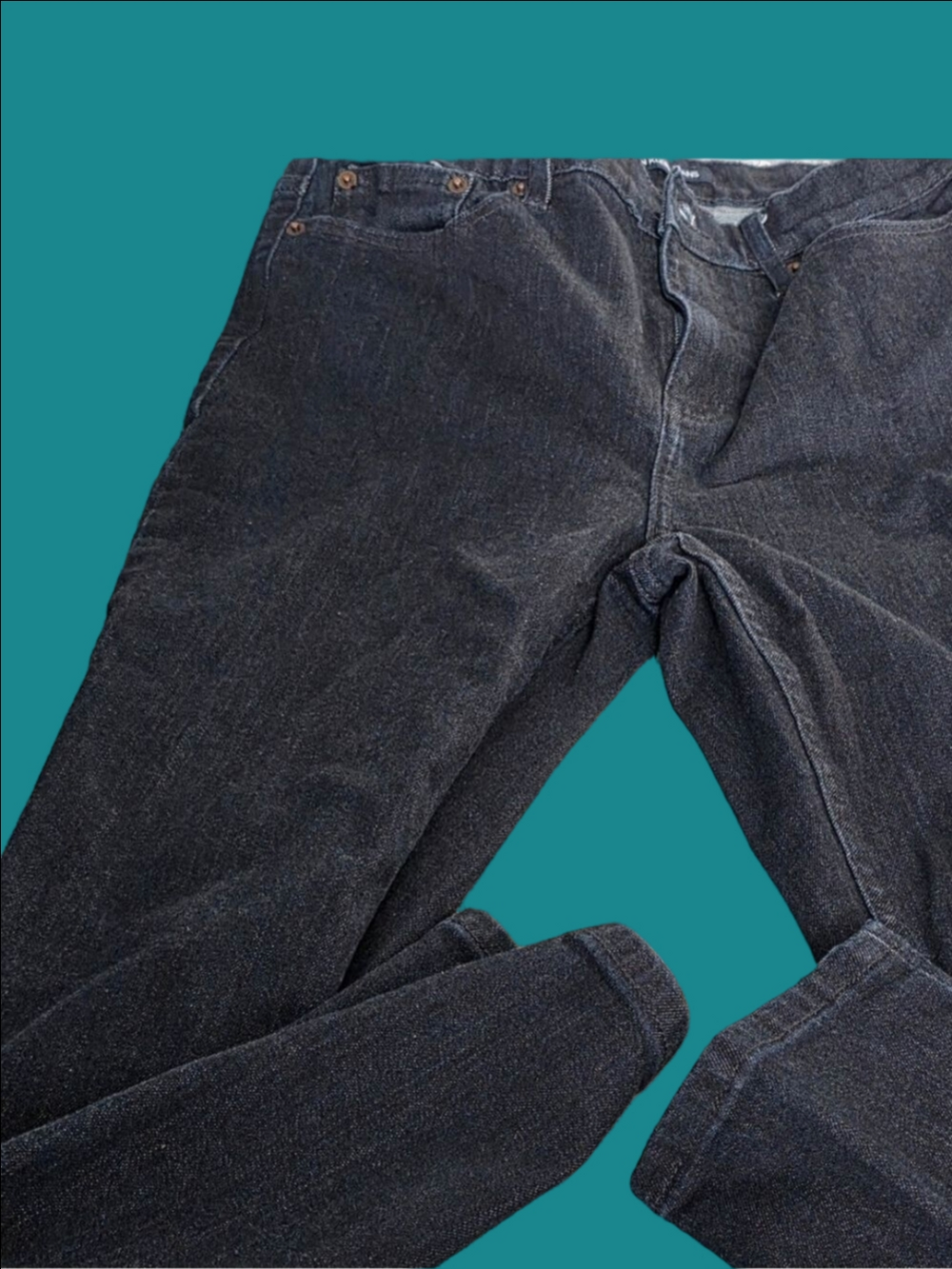 4/$67 Deal! Womens Dark Wash Navy Jeans - Classic Straight Fit